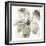 Sketched Cream Flower Mate-OnRei-Framed Art Print