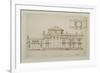 Sketched Design For a Domed Building-Robert Adam-Framed Giclee Print