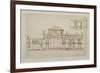 Sketched Design For a Domed Building-Robert Adam-Framed Giclee Print