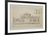 Sketched Design For a Domed Building-Robert Adam-Framed Giclee Print
