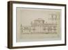 Sketched Design For a Domed Building-Robert Adam-Framed Giclee Print