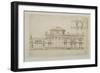 Sketched Design For a Domed Building-Robert Adam-Framed Giclee Print