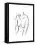 Sketched Figure I-Annie Warren-Framed Stretched Canvas