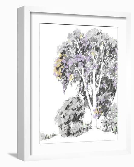 Sketched Forest - Draw-Kristine Hegre-Framed Giclee Print