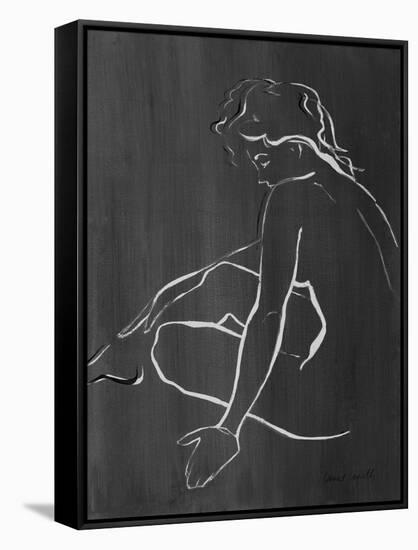 Sketched in Black II-Lanie Loreth-Framed Stretched Canvas