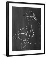 Sketched in Black II-Lanie Loreth-Framed Art Print