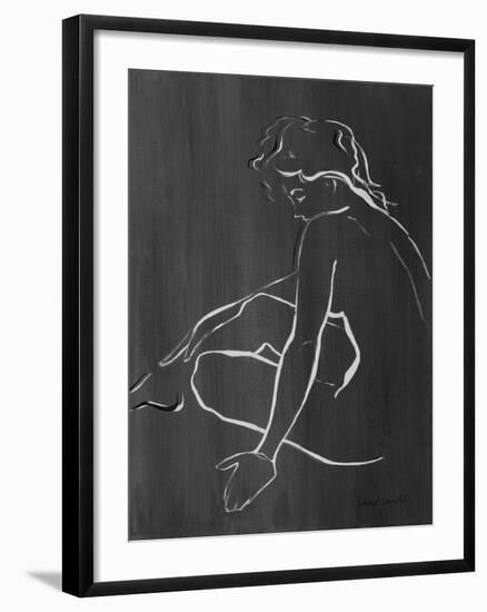 Sketched in Black II-Lanie Loreth-Framed Art Print