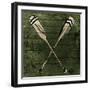 Sketched Oars-OnRei-Framed Art Print