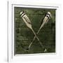 Sketched Oars-OnRei-Framed Art Print