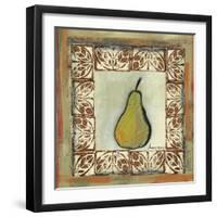 Sketched Pear-Martin Quen-Framed Art Print