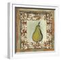 Sketched Pear-Martin Quen-Framed Art Print