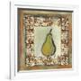 Sketched Pear-Martin Quen-Framed Art Print