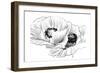 Sketched Poppies 3-Boho Hue Studio-Framed Art Print