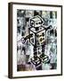 Sketched Robot Color-Roseanne Jones-Framed Giclee Print