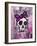 Sketched Skull Princess-Roseanne Jones-Framed Giclee Print