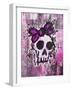 Sketched Skull Princess-Roseanne Jones-Framed Giclee Print