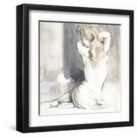 Sketched Waking Woman I-Lanie Loreth-Framed Art Print