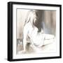 Sketched Waking Woman II-Lanie Loreth-Framed Premium Giclee Print