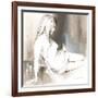 Sketched Waking Woman II-Lanie Loreth-Framed Art Print