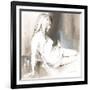 Sketched Waking Woman II-Lanie Loreth-Framed Art Print