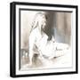 Sketched Waking Woman II-Lanie Loreth-Framed Art Print