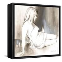 Sketched Waking Woman II-Lanie Loreth-Framed Stretched Canvas