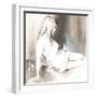 Sketched Waking Woman II-Lanie Loreth-Framed Premium Giclee Print