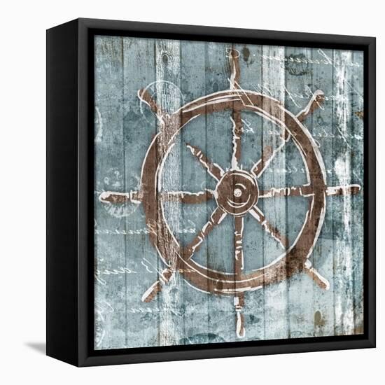 Sketched Wheel-OnRei-Framed Stretched Canvas