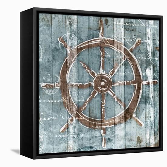 Sketched Wheel-OnRei-Framed Stretched Canvas