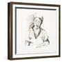 Sketched Woman I-Jane Slivka-Framed Art Print