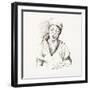 Sketched Woman I-Jane Slivka-Framed Art Print