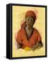 Sketched Woman in Color I-Jane Slivka-Framed Stretched Canvas