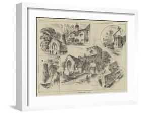 Sketches About Barnet-Herbert Railton-Framed Giclee Print