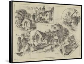 Sketches About Barnet-Herbert Railton-Framed Stretched Canvas