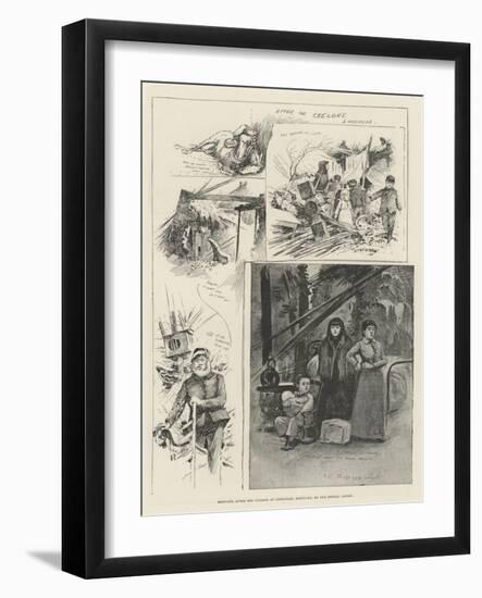 Sketches after the Cyclone at Louisville, Kentucky-Henry Charles Seppings Wright-Framed Giclee Print