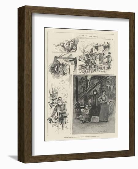 Sketches after the Cyclone at Louisville, Kentucky-Henry Charles Seppings Wright-Framed Giclee Print