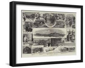 Sketches at a Dynamite Manufactory-null-Framed Giclee Print