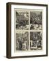 Sketches at a Northampton Wool Fair-Edward John Gregory-Framed Giclee Print