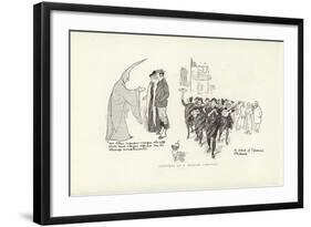 Sketches at a Spanish Carnival-Phil May-Framed Giclee Print