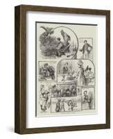 Sketches at a Village Flower-Show-William Henry Charles Groome-Framed Giclee Print