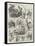 Sketches at a Village Flower-Show-William Henry Charles Groome-Framed Stretched Canvas