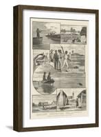 Sketches at an Australian Mission Station-null-Framed Giclee Print