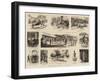 Sketches at an Indian Hill Station-null-Framed Giclee Print