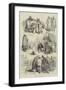 Sketches at an Irish Cattle Fair-null-Framed Giclee Print