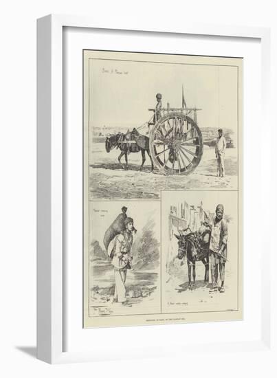 Sketches at Baku, on the Caspian Sea-Frederick Pegram-Framed Giclee Print