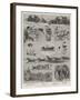 Sketches at Barnum's Show at Olympia-null-Framed Giclee Print