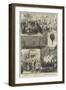 Sketches at Bradford During the Royal Visit-null-Framed Giclee Print