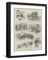 Sketches at Epsom-null-Framed Giclee Print