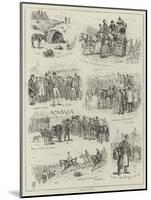 Sketches at Epsom-null-Mounted Giclee Print