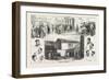 Sketches at Erith During the Strike, a District of Southeast London on the River Thames, 1876, Uk-null-Framed Giclee Print